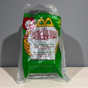 Vintage 2000 McDonalds Power Rangers Lightspeed Rescue Blue Figurine